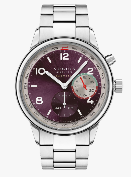 NOMOS Club Sport Neomatik Worldtimer for Mansour – Dubai 791.S1 Replica Watch